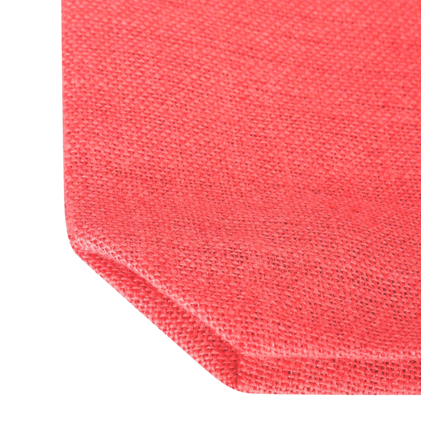 Wholesale Jute Bags for Corporate Events – Red, Pink, Green & Orange – Reusable Burlap Totes for Events & Weddings (Set of 4)