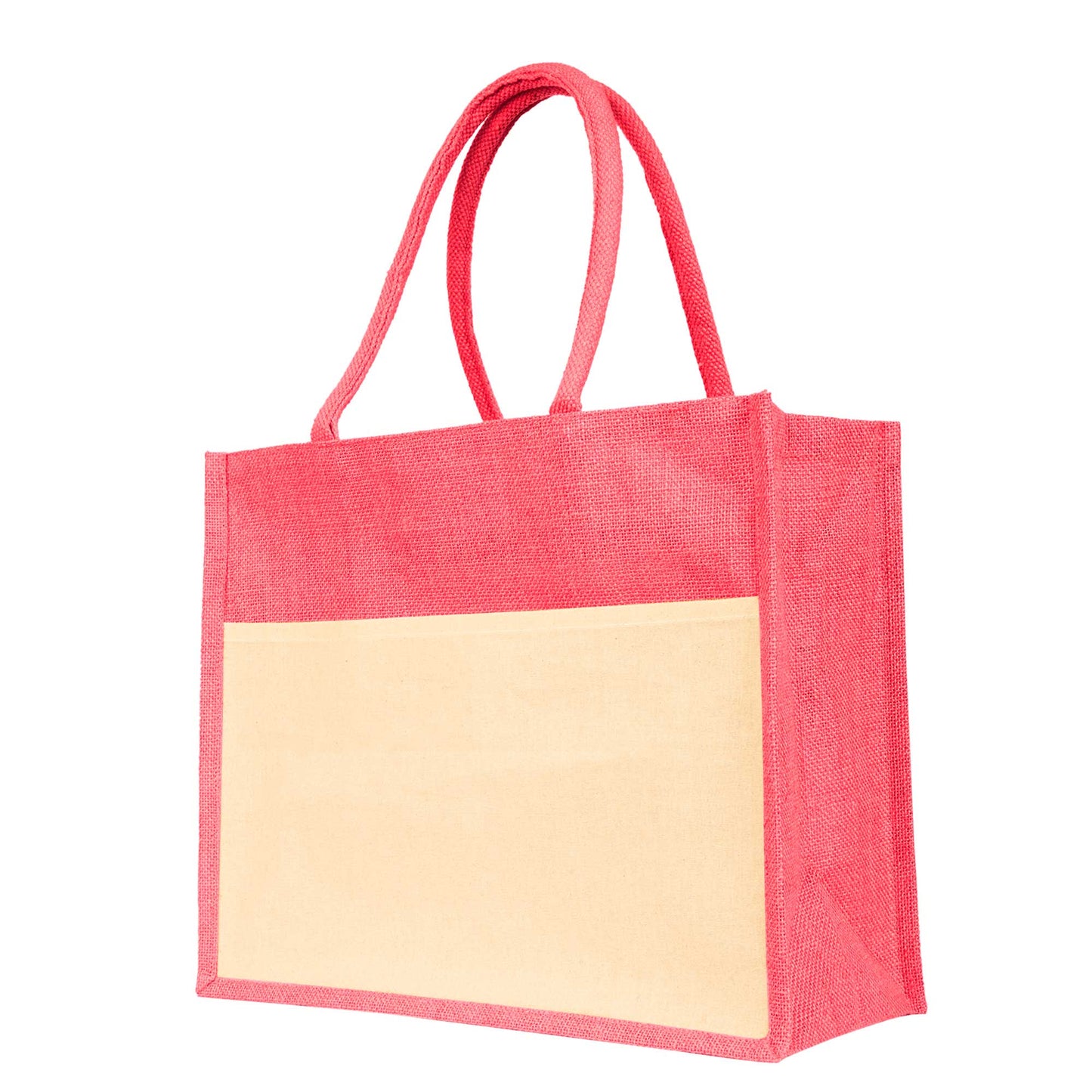 Colorful  Wholesale Jute Tote Bags – Ideal for Everyday Use, Shopping, Holidays & Special Occasions (Pack of 4)