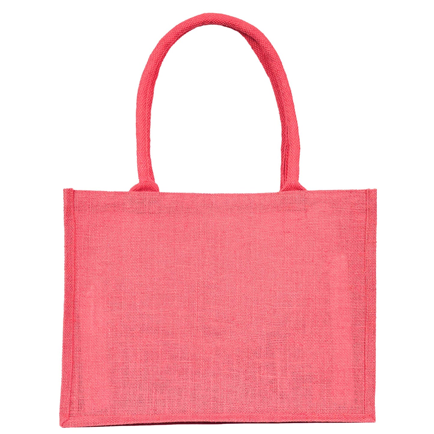Bright Jute Tote Bags for Wholesale – Daily Use, Shopping, Travel, Holidays & Special Events (Set of 4)