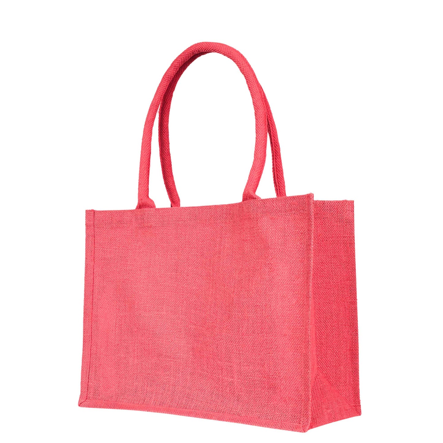 Bright Jute Tote Bags for Wholesale – Daily Use, Shopping, Travel, Holidays & Special Events (Set of 4)