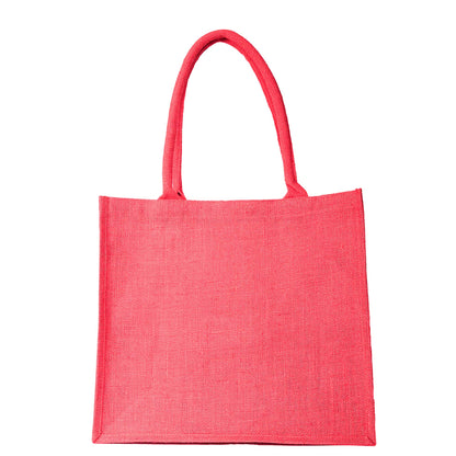 Colourful Jute Tote Bags for Wholesale –  For Promotions, Holidays, Weddings, Travel & Daily Use (Set of 4)
