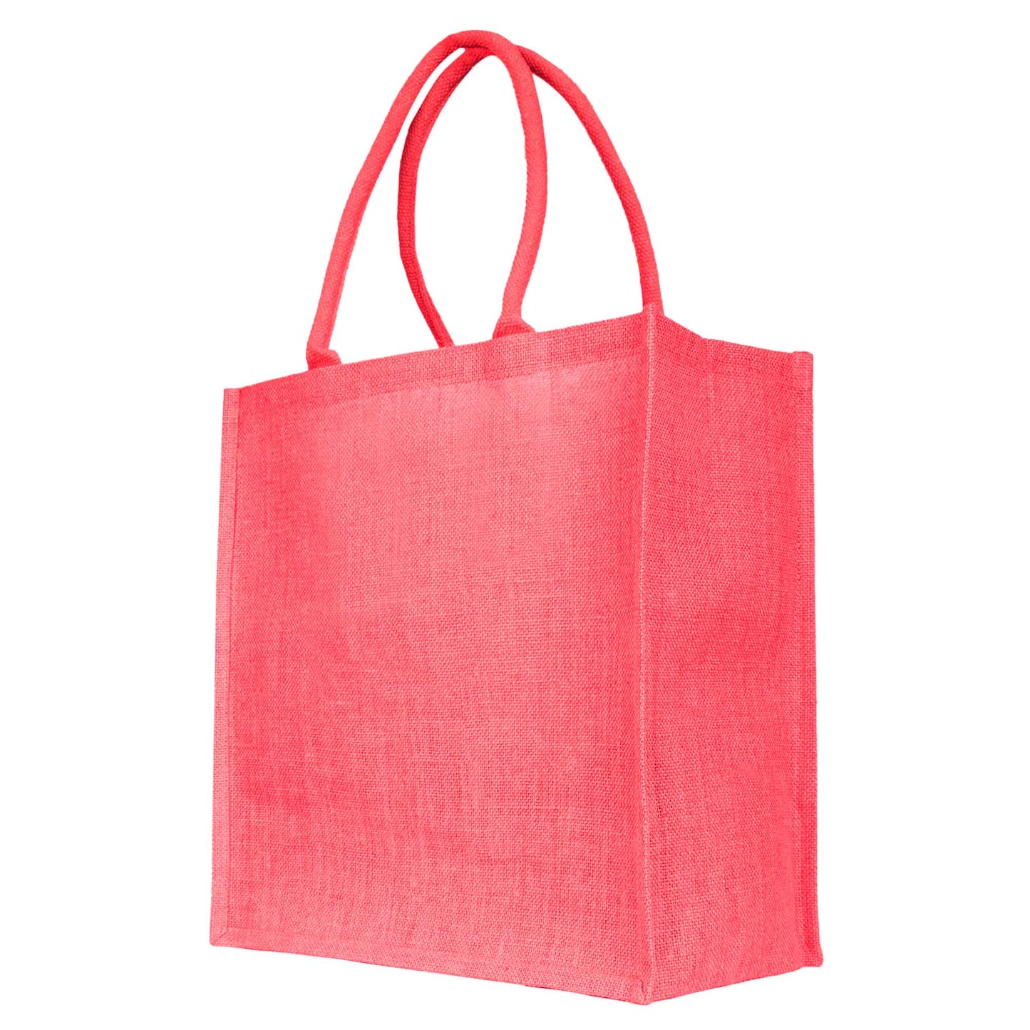 Jute Shopping Bags for Wholesale – Coloured Burlap Totes for Gifting, Promotions & Daily Use (Set of 4)