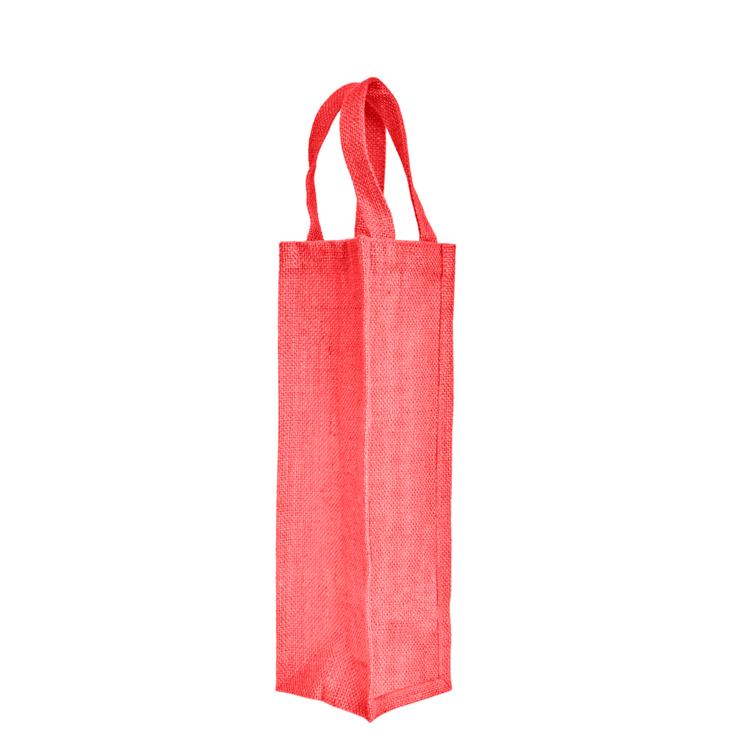 Coloured Jute Wine Gift Bags – Wholesale Reusable Bottle Bags with Handles for Weddings & Events (Pack of 6)