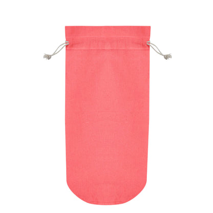 Jute Wine Bottle Bags– Coloured Reusable Gift Pouches Rustic Wine Covers for Weddings, New Year, Christmas & Events (Set of 6 )