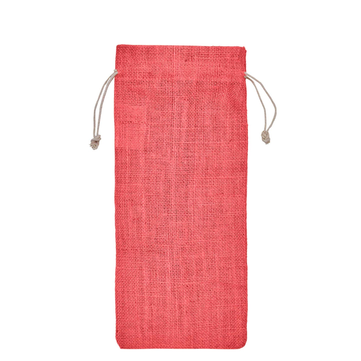 Coloured Jute Wine Bottle Gift Bags – Burlap Pouches with Drawstring, – Eco-Friendly Covers for Events, Parties, Christmas & Gifting (Set of 7)