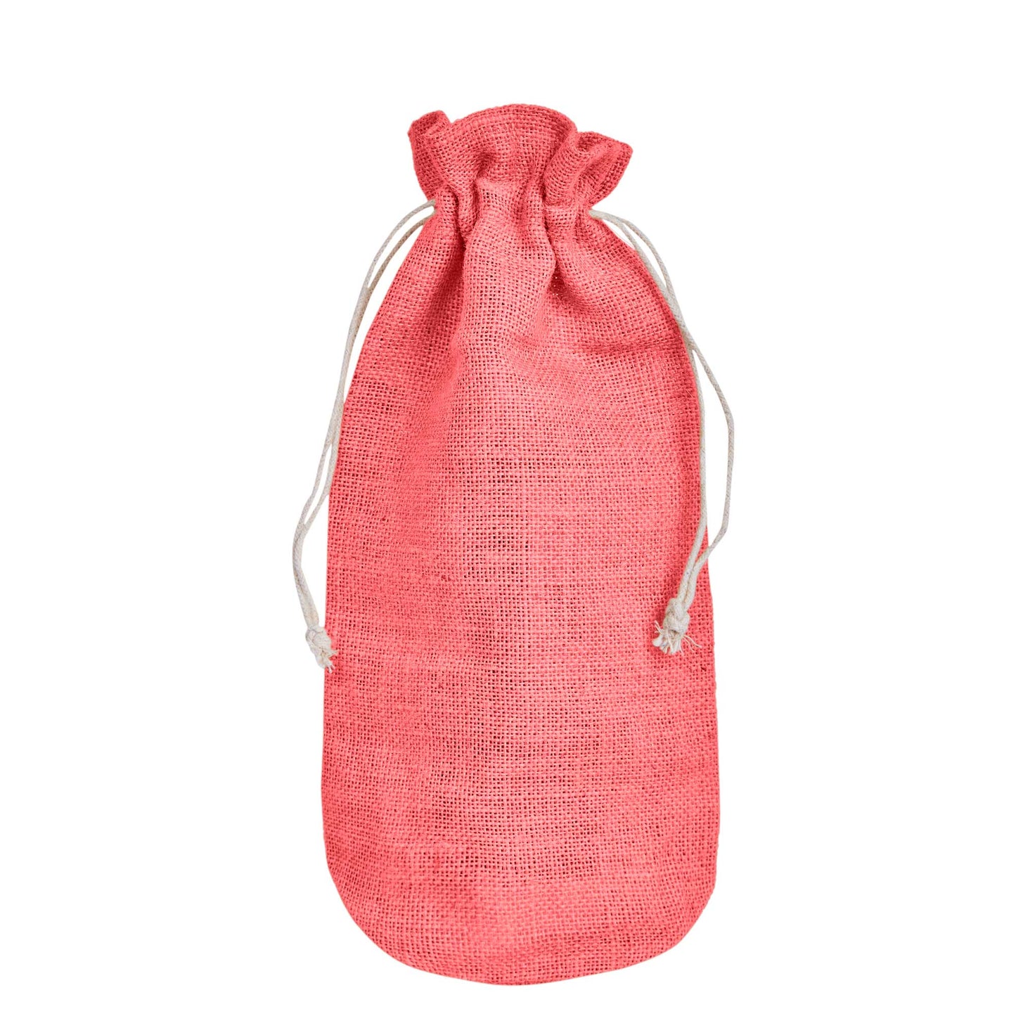 Colored Jute Wine Bottle Bags – Burlap Gift Pouches, Perfect for Weddings, Christmas, New Year, and Special Occasions (Set of 7)