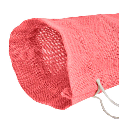 Colored Jute Wine Bottle Bags – Burlap Gift Pouches, Perfect for Weddings, Christmas, New Year, and Special Occasions (Set of 7)