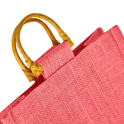 Coloured Jute Wine Burlap Gift Bags – Reusable 2-Bottle Totes, Gifting, Weddings, Parties & Holidays (Packs of 6)