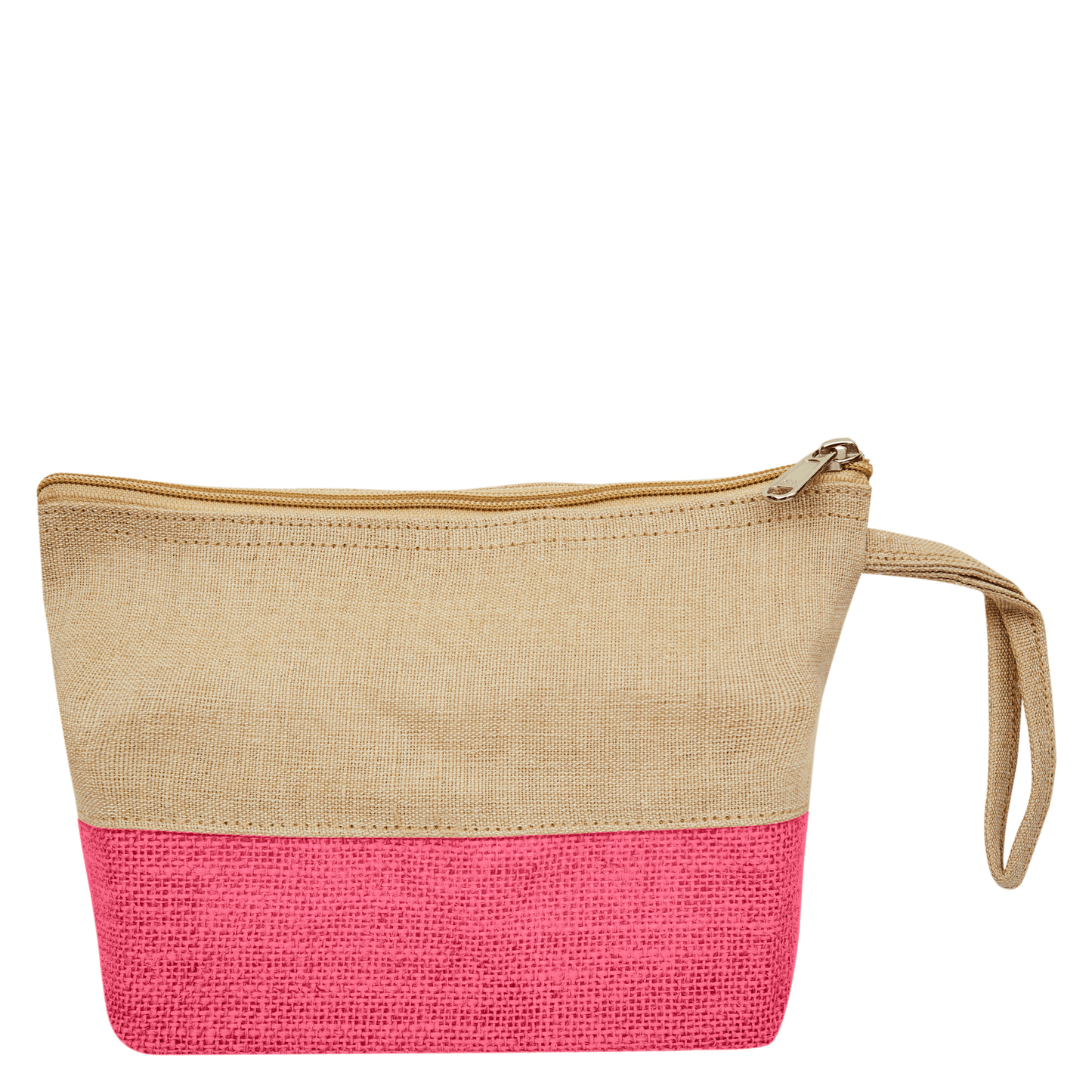 High Quality Stylish  Canvas Jute Cosmetic Pouches Pack of 6 for Women Wholesale Supply