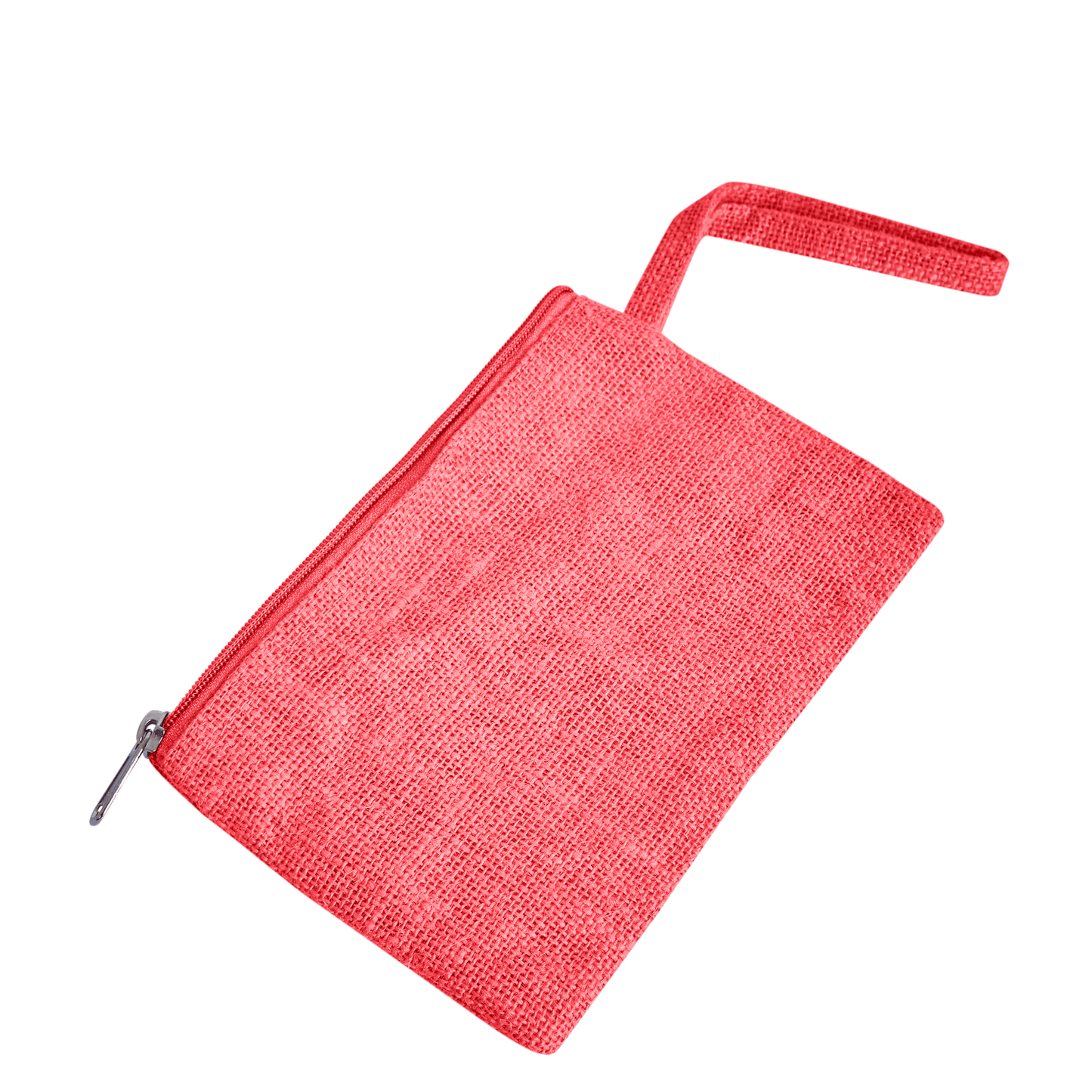 Colorful Burlap Cosmetic Bags – Zippered Pouches for Women & Men, Travel Toiletry & Essentials Organizer (Set of 6)