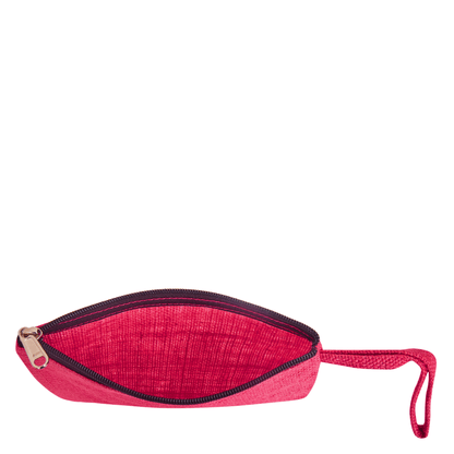 Colorful Burlap Cosmetic Bags – Zippered Pouches for Women & Men, Travel Toiletry & Essentials Organizer (Set of 6)