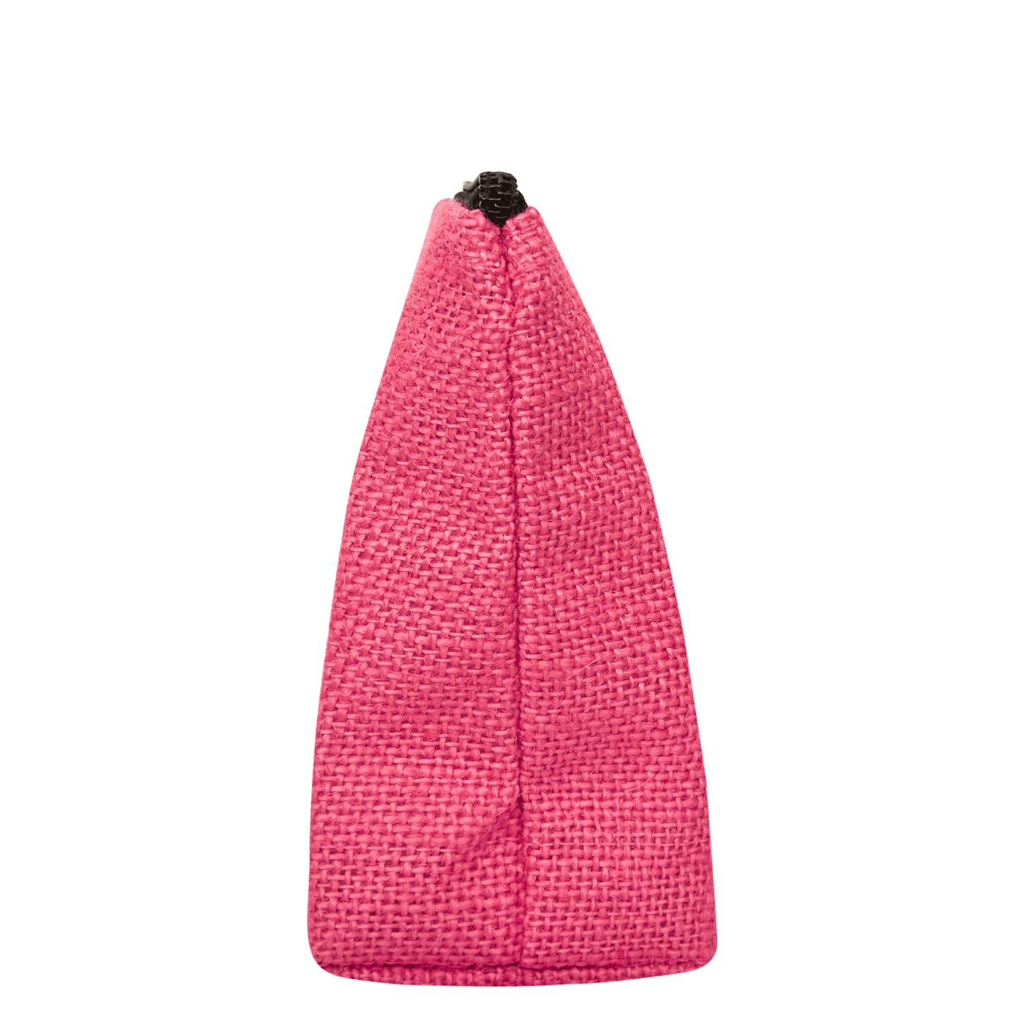 Colourful Jute Cosmetic Bags – Flat-Bottom Zippered Pouches for Makeup & Toiletries (Packs of 6)