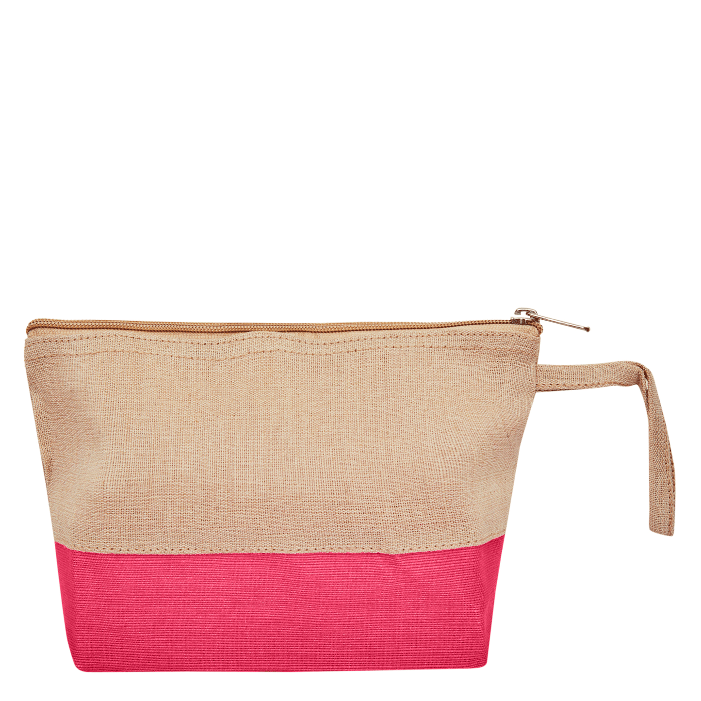 Multipurpose Eco  Jute Cosmetic Zipper Pouches Set of 6 for Women Wholesale Supply