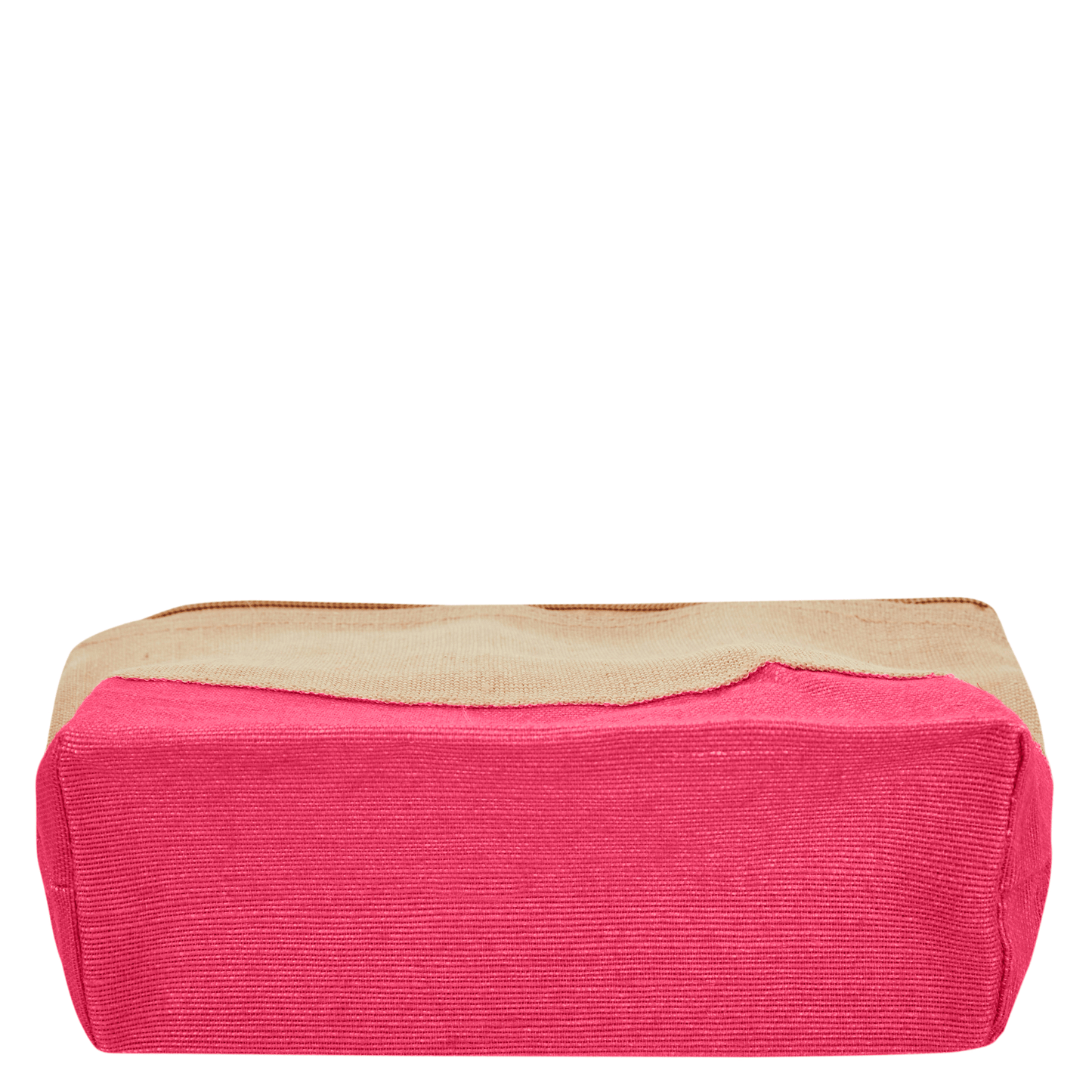 Jute Cosmetic Pouches – Travel-Friendly Zippered Burlap Bags for Makeup & Toiletries (Packs of 4)