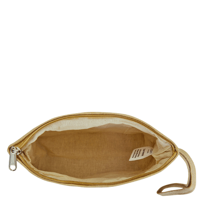 Juco Zipper Pouches – Durable Makeup, Toiletry & Travel Organizers for Everyday Use & DIY Crafts (Packs of 4)