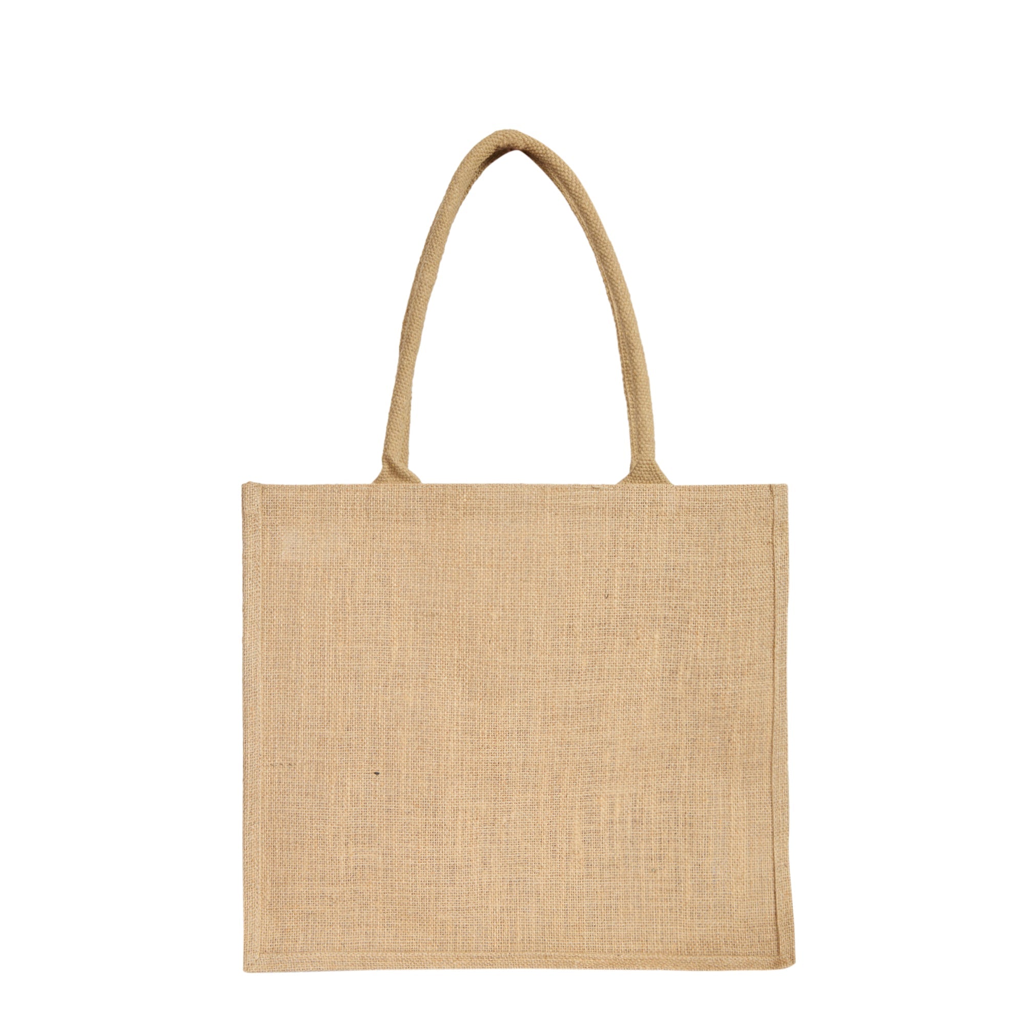 Wholesale Natural Jute Jacquard Tote Bag for USA and Canada