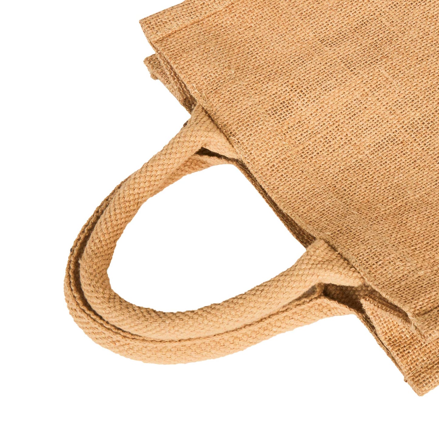 Eco-Friendly Jute Bags – Reusable Burlap Beach & Grocery Totes for Gifts, Grocery, Party Favors, Beach & Daily Use (Set of 12)