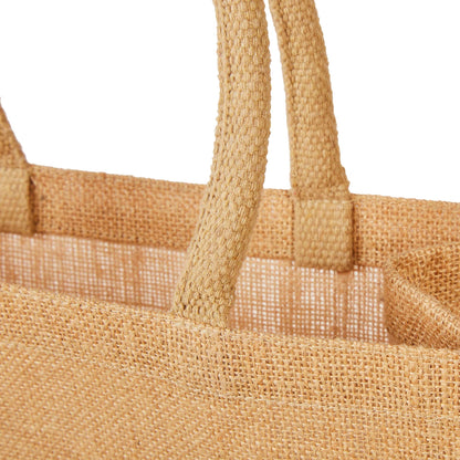 Wholesale Jute Tote Bags, Burlap Gift, DIY, Beach, Wedding Use, Market Promotional Shopping Bags (Set of 8)
