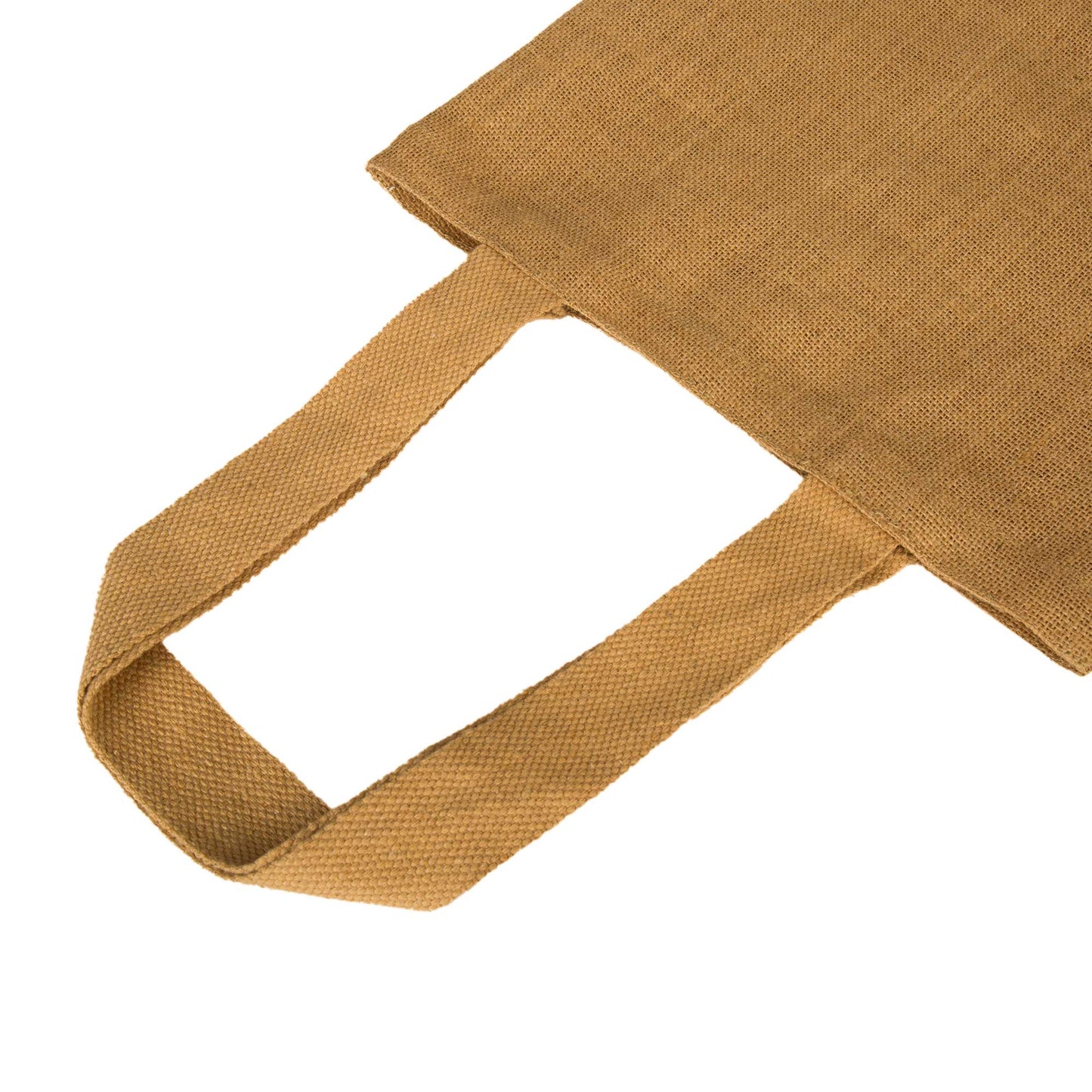 Burlap Jute Tote Bags – Wholesale Reusable Gift Bags for Women, Bridesmaids, Weddings, Shopping & Travel (Packs of 12)