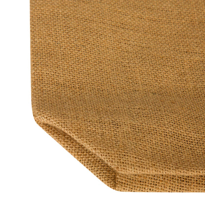 Burlap Jute Tote Bags – Wholesale Reusable Gift Bags for Women, Bridesmaids, Weddings, Shopping & Travel (Packs of 12)