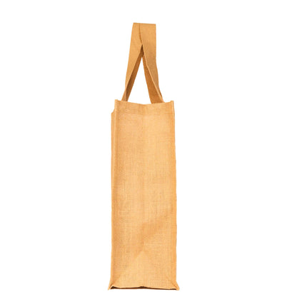 Wholesale Jute Tote Bags with Flat Handles – Reusable Burlap Bags for Women, Weddings & Shopping (Packs of 8)