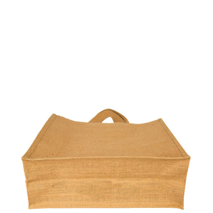 Wholesale Jute Tote Bags with Flat Handles – Reusable Burlap Bags for Women, Weddings & Shopping (Packs of 8)