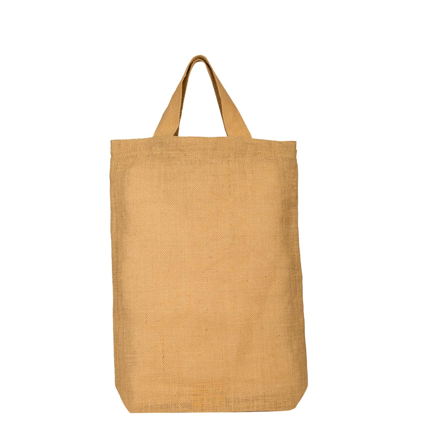 Burlap Wholesale Jute Tote Bags – Reusable Gift Bags, Bridesmaids, Weddings, and Grocery Shopping (Packs of 8)