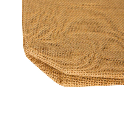 Burlap Wholesale Jute Tote Bags – Reusable Gift Bags, Bridesmaids, Weddings, and Grocery Shopping (Packs of 8)