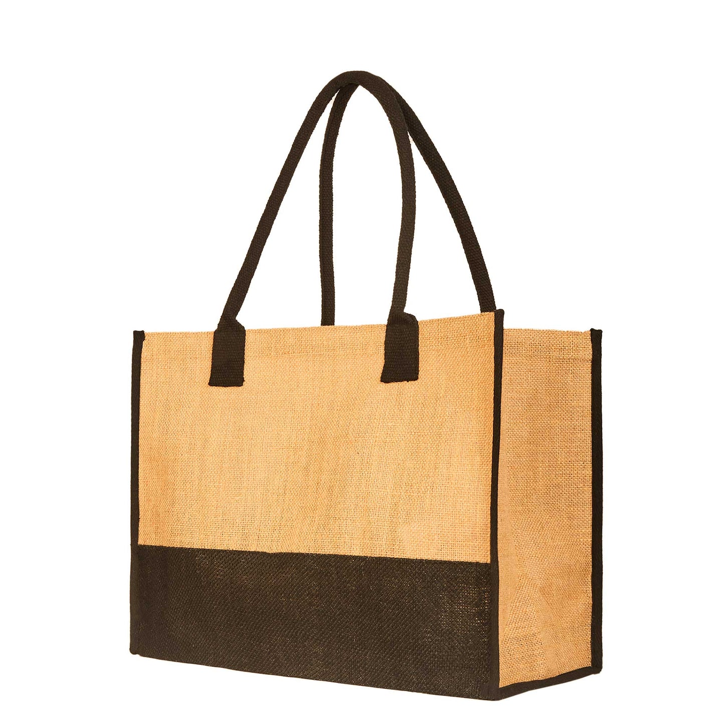 Wholesale Burlap Tote Bags with Tube Handles – Reusable Jute Gift Bags, Weddings & Shopping (Packs of 8)
