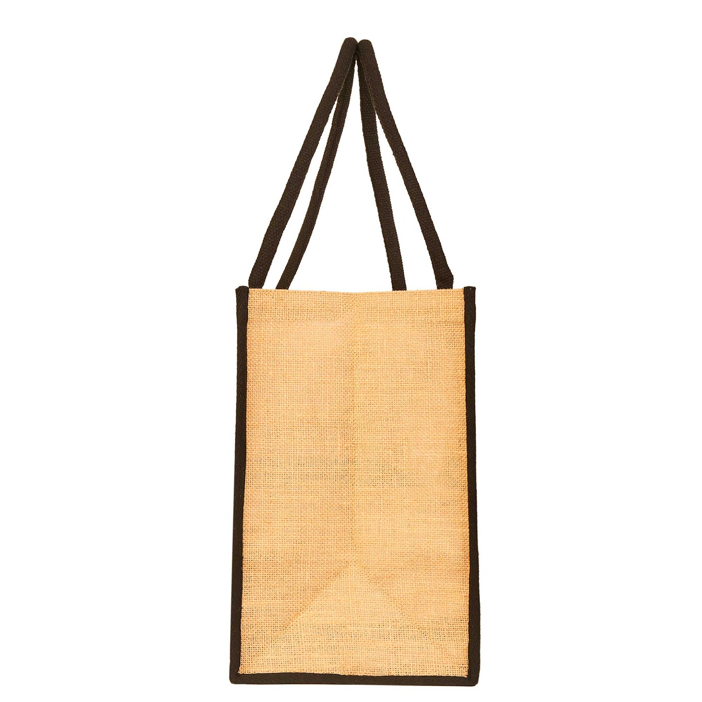 Wholesale Burlap Tote Bags with Tube Handles – Reusable Jute Gift Bags, Weddings & Shopping (Packs of 8)