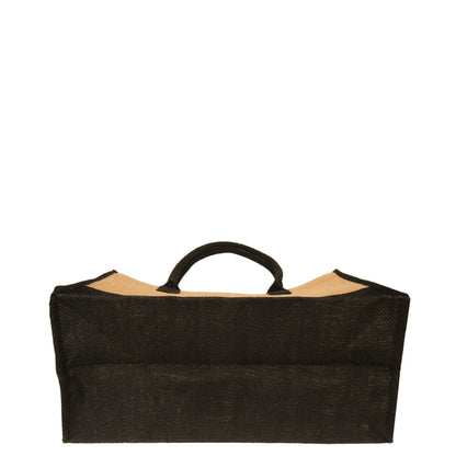 Reusable Jute Tote Bags- Wholesale Burlap Gift Bags for Women, Bridesmaids, Shopping (Packs of 12)
