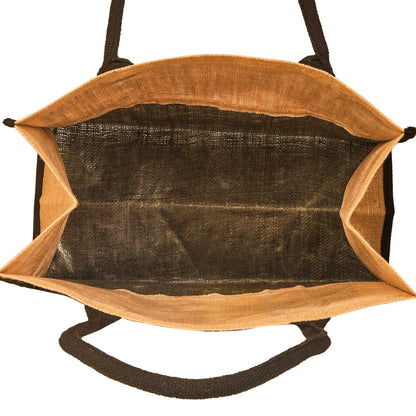 Wholesale Burlap Tote Bags with Tube Handles – Reusable Jute Gift Bags, Weddings & Shopping (Packs of 8)