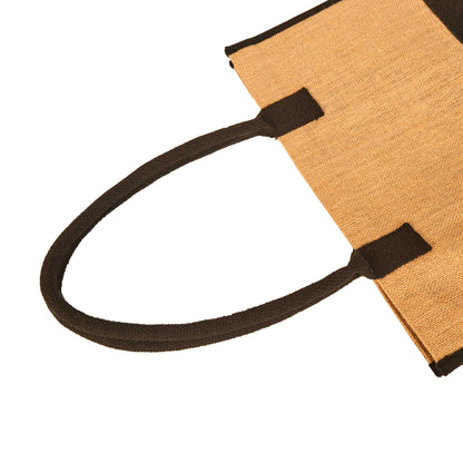 Reusable Jute Tote Bags- Wholesale Burlap Gift Bags for Women, Bridesmaids, Shopping (Packs of 12)