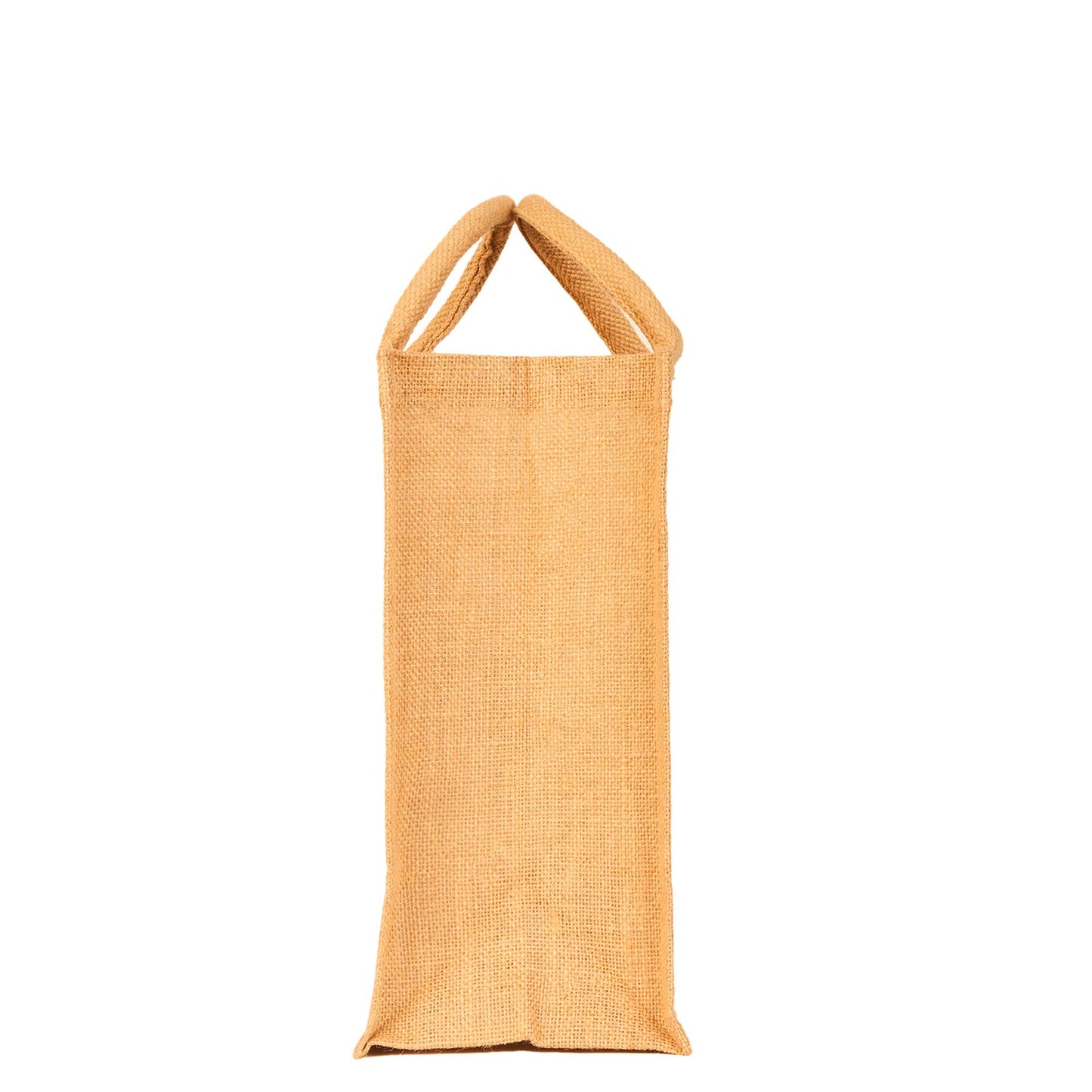 Burlap Jute Tote Bags– Durable, Eco-Friendly Totes for Shopping, Weddings, Promotional (Packs of 8)