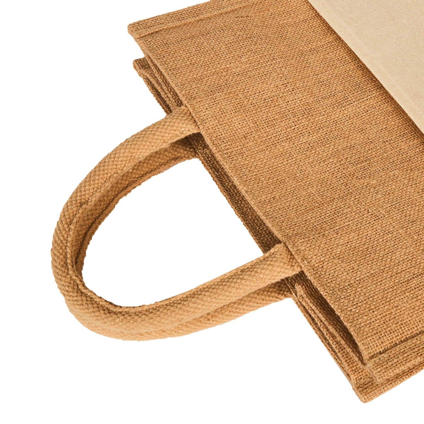 Jute Burlap Tote Bags – Multipurpose Bags in Wholesale, Grocery, Gifting, Shopping, Travel, Beach & Weddings (Packs of 12)