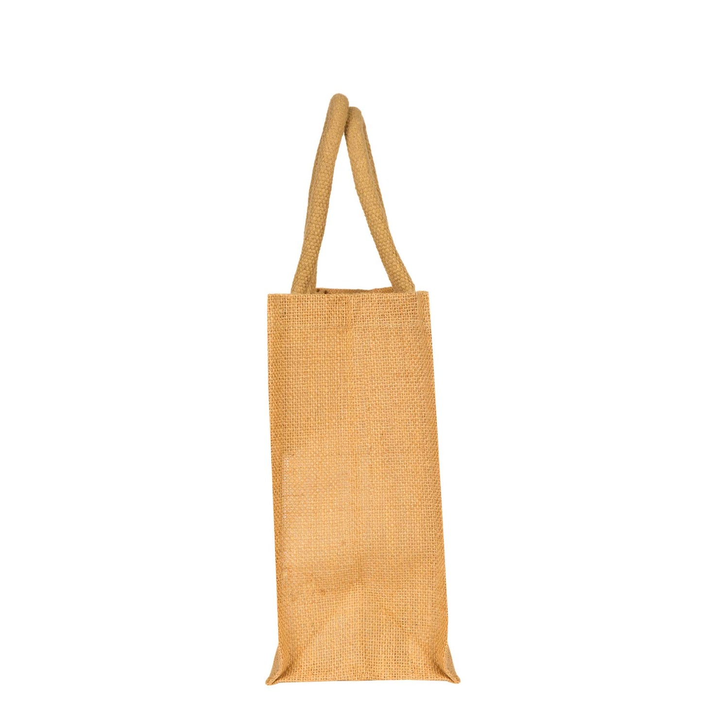 Jute Tote Bags with PVC Window – Wholesale Reusable Bags for Weddings, Christmas Parties & Special Occasions (Set of 8)