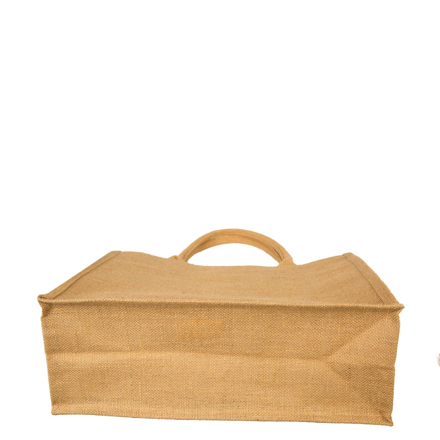 Wholesale Reusable Jute Tote Bags – Burlap Gift Totes for Women, Grocery Shopping, Weddings, Parties & Beach (Set of 8)