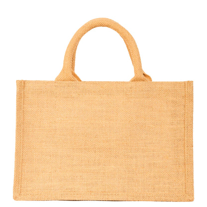 Reusable Wholesale Jute Tote Bags– Perfect for Shopping, Groceries, Bridesmaids, DIY, Weddings, Beach Trips & More (Packs of 12)