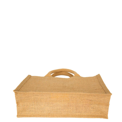 Reusable Wholesale Jute Tote Bags– Perfect for Shopping, Groceries, Bridesmaids, DIY, Weddings, Beach Trips & More (Packs of 12)