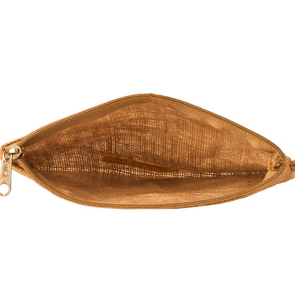 Jute Travel Pouches – Zippered Multipurpose Bags for Makeup, Toiletries, Stationery, and DIY Crafts (Set of 12)