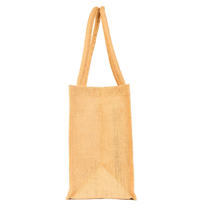 Reusable Jute Tote Bags – Wholesale Burlap Gift Bags for Shopping, DIY, Weddings, & Beach Events (Packs of 12)
