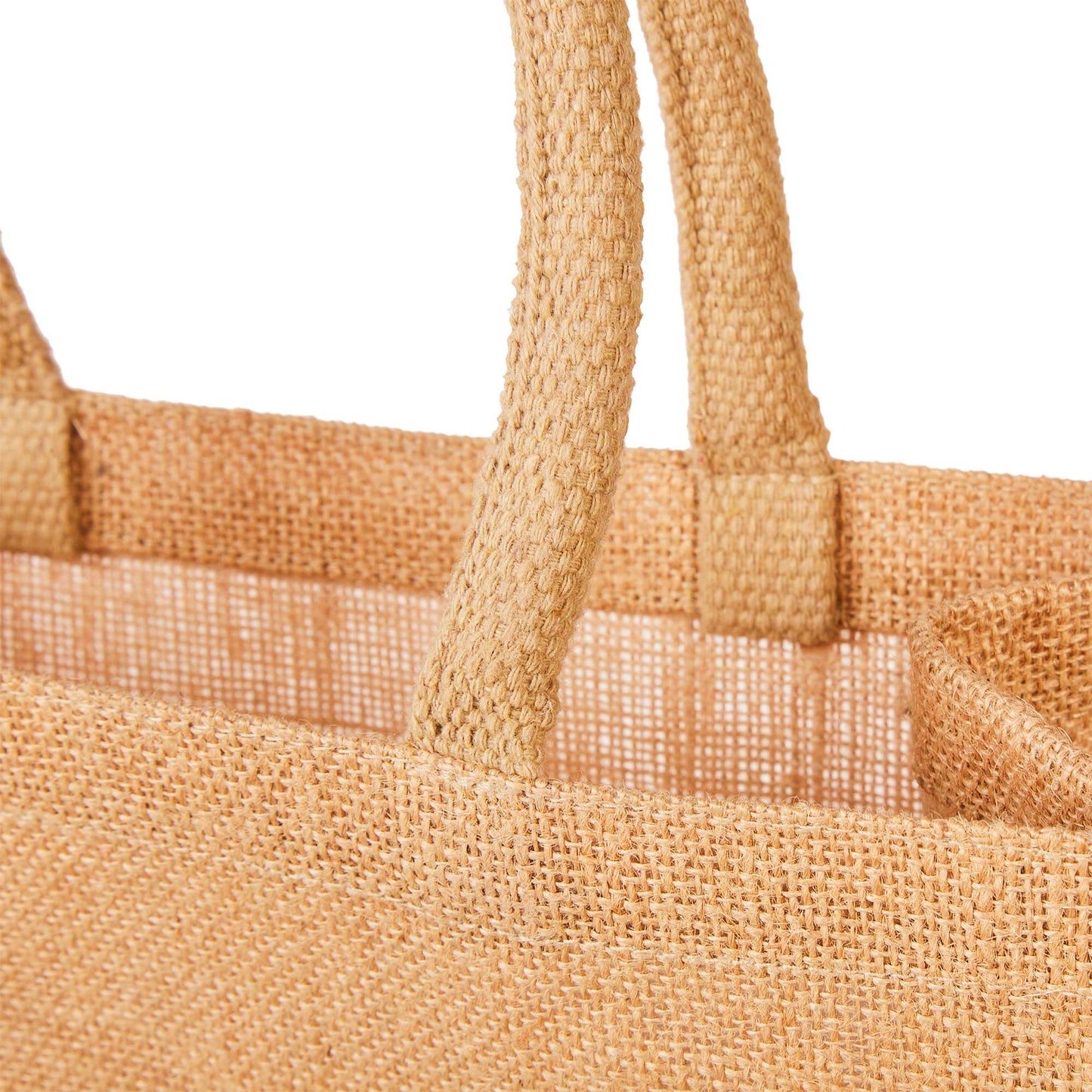 Jute Tote Bags – Reusable Burlap Shopping Bags, Weddings, DIY Crafts, Gifts, and Kitchen Groceries (Packs of 12)