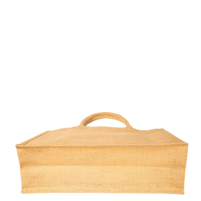 Jute Tote Bag, Reusable Wholesale Shopping Bags Burlap Gift Bags, Grocery Bags for Women Wedding DIY Art Crafts (Set of 8)