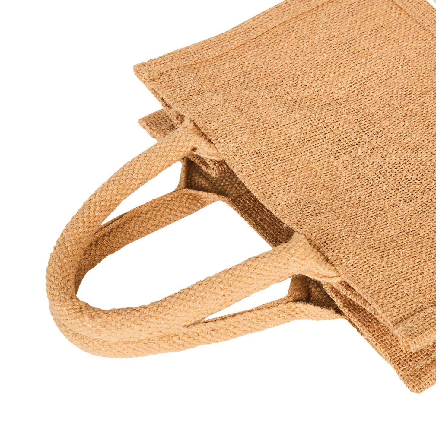 Reusable Jute Tote Bags – Wholesale Burlap Shopping, Weddings, Valentine’s, Mother’s Day & Beach Parties (Packs of 12)