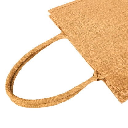 Jute Tote Bags – Reusable Burlap Shopping, Travel, Holidays, Weddings & Daily Use, Bridesmaid & Travel Gift Bags (Set of 12)