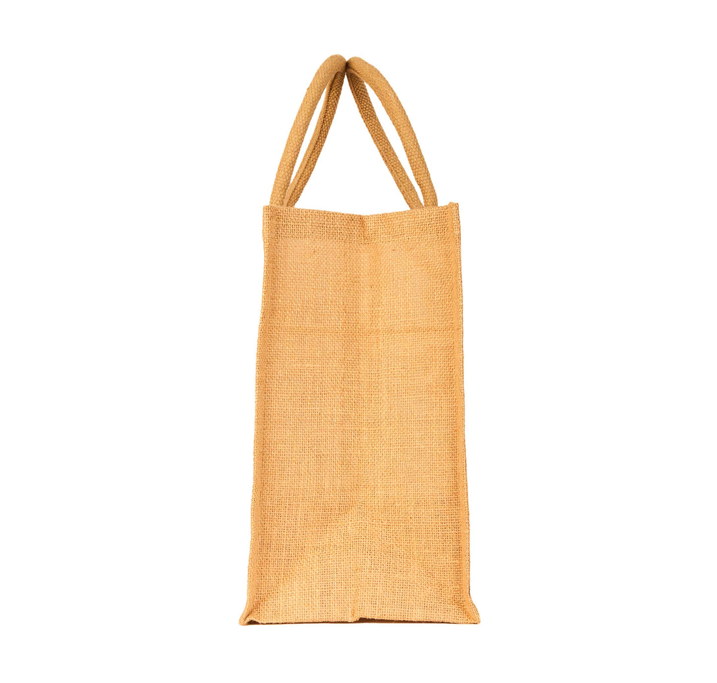 Bright Jute Tote Bags – Reusable Burlap Totes for Daily Use, Shopping, Travel, Holidays & Special Events (Set of 12)