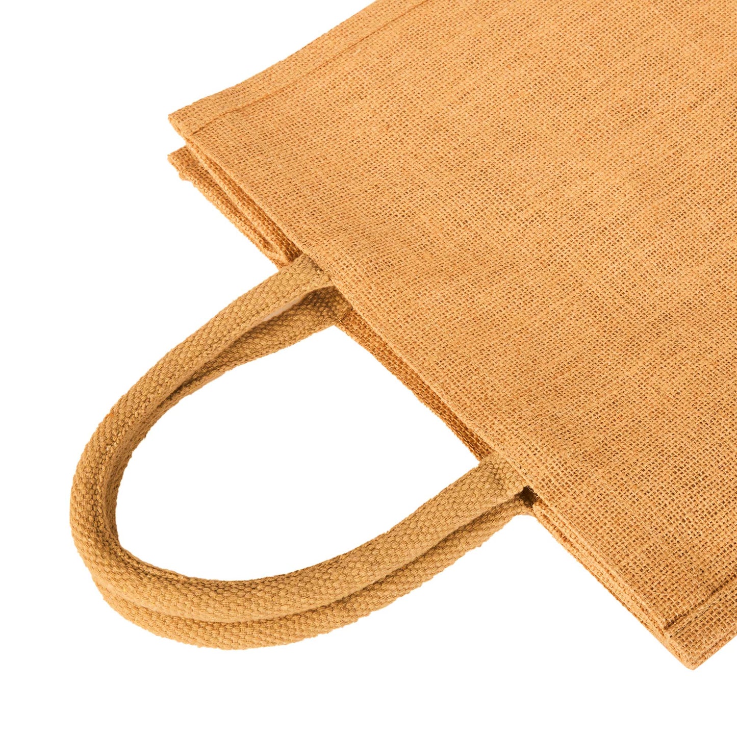 Bright Jute Tote Bags – Reusable Burlap Totes for Daily Use, Shopping, Travel, Holidays & Special Events (Set of 12)