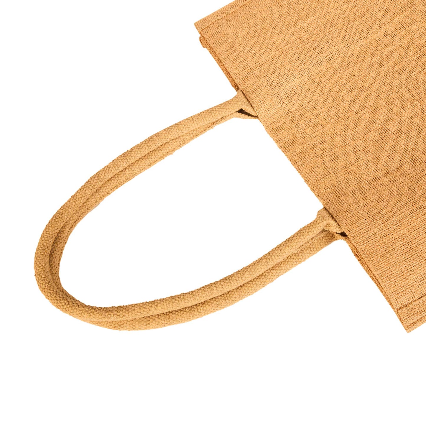 Burlap Tote Bags – Reusable Jute Gift, Grocery, Beach Bags for Women, Bridesmaid, DIY, Shopping, Travel & Weddings (Packs of 8)