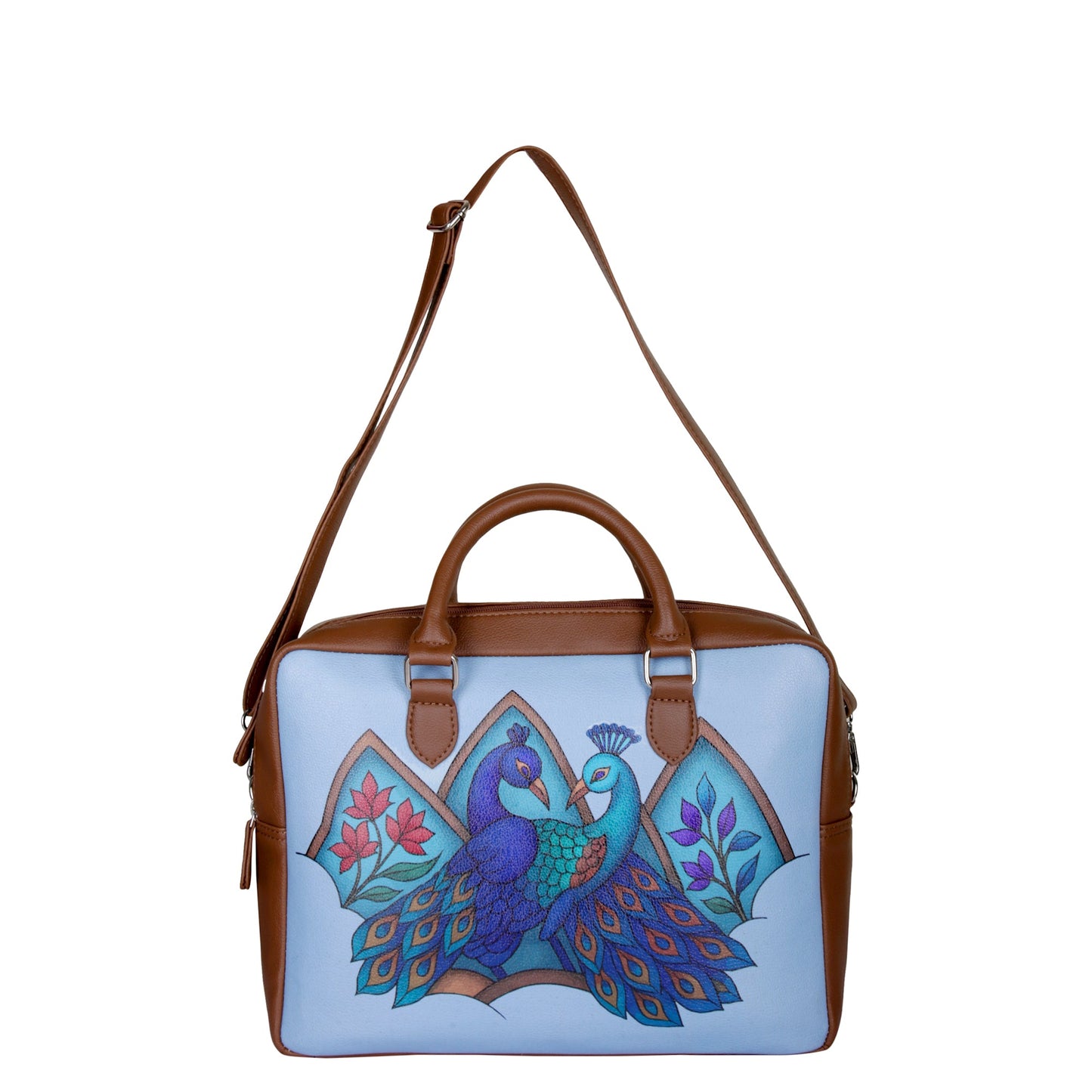 Women's Leather Crossbody Bag with Top Handle – Versatile Printed  Shoulder, Tote & Business Handbag – Work, Travel & Daily Use