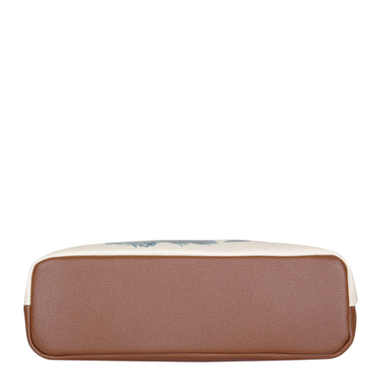 Printed Leather Crossbody Bag – Adjustable Sling & Over the Shoulder Bag for Women – Stylish Handbag & Travel Purse